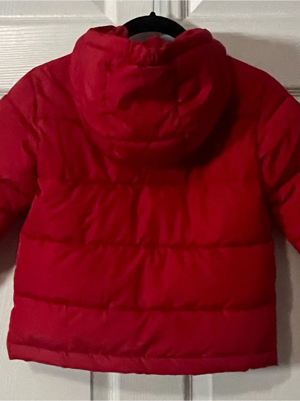 Swiss Tech Red Hooded Puffer Jacket for Kids